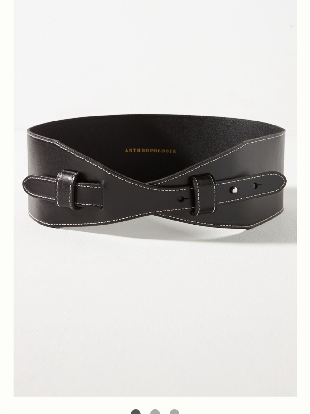 Anthropologie Wide Corset Belt NWT - Picture 2 of 3